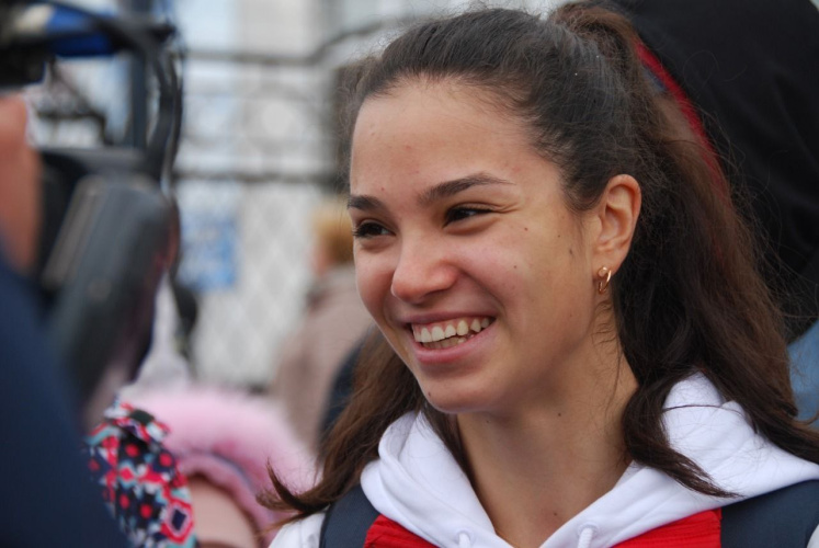 Olympic champion Veronika Stepanova flew to Kamchatka