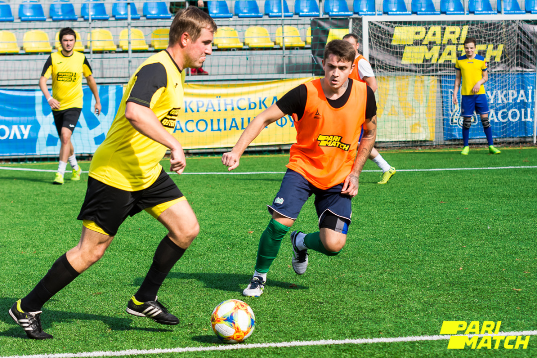 In Kyiv, a mini-football tournament was held among journalists Parimatch Media Cup